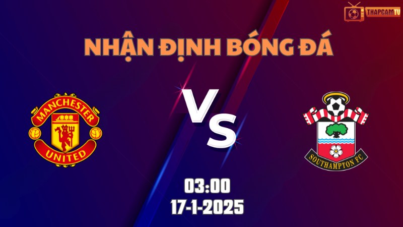 Man Utd với Southampton
